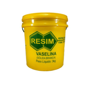 Vaselina Solida branca 3kg Resim