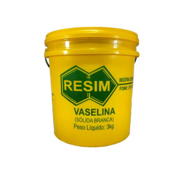 Vaselina Solida branca 3kg Resim