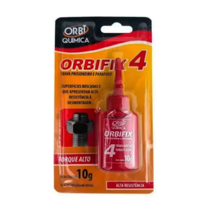 Trava parafuso ORBIFIX vermelho 10G